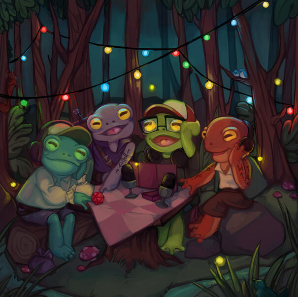 Frog Fantasy Camp - Commission