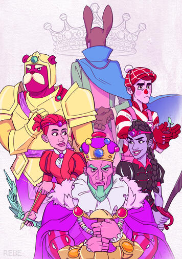 A Crown of Candy - Fan-Art