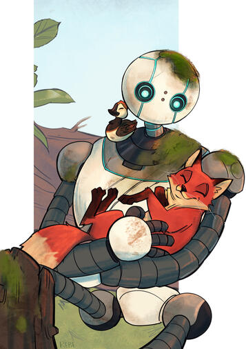 Wild Robot - Fan-Art